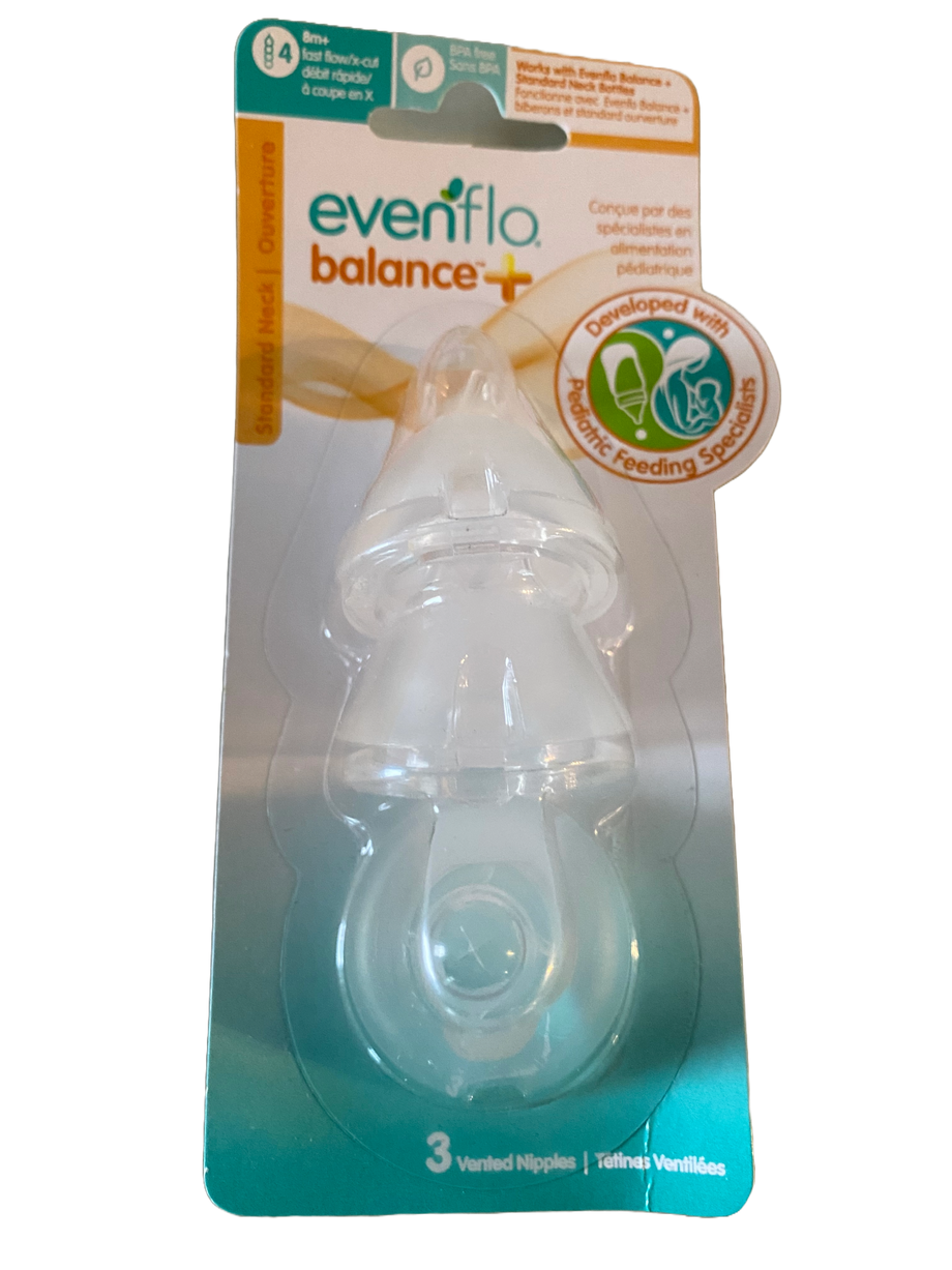 Evenflo balance deals medium flow nipples